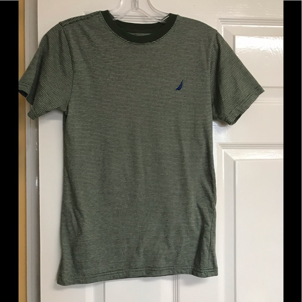 Boys Nautica shirt size M 10-12